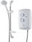Triton Showers T80 Easi-Fit 8.5kW | Shower Electric | 8.5 kW | White I Electrical Showers | with Showerhead & Anti Twist Hose | Best Electric Showering Unit