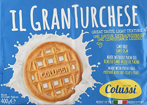 6x Colussi Granturchese Gran turchese biscuits cookies kuchen Butterkeks 400g