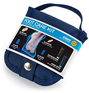 Sidas Footcare Kit, Fußschutz-Set, Schützt und entlastet die Füße, Gel-Creme, Anti-Scheuermittel