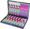 Velaze 30-Piece Flatware Set, Stainless Steel with Colorful Plated, Multicolor Silverware Cutlery Set Service for 6 Person, Mirror Polished Design
