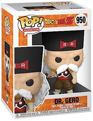 Funko Pop! Animation: DBZ S9- Dr. Gero Dragon Ball Z Vinyl - Figurine en Vinyle à Collectionner - Idée de Cadeau - Produits Officiels - Jouets pour Les Enfants et Adultes - Anime Fans