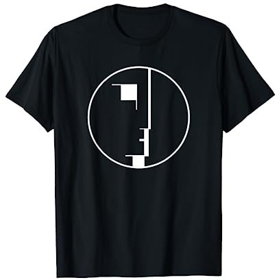 Bauhaus Logo von 1919 - 100 Jahre Bauhaus Design Schule T-Shirt