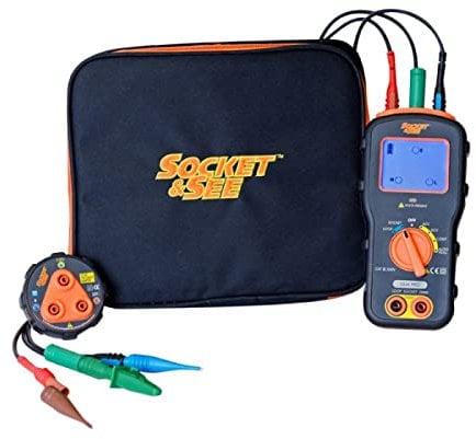 SOCKET & SEE DLMPRO COMBINED DMM, LOOP & SOCKET TESTER
