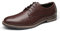 Bruno Marc Herren Anzugschuhe Klassischer Business Schnürhalbschuhe Derby Oxfords Hochzeit Schuhe,Size 45,Dunkel/Braun,SBOX2215M-E