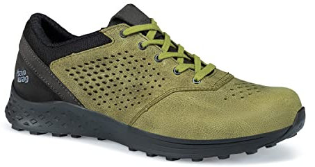 Hanwag M Arnside Oliv - Moderner Leichter Herren Leder Freizeitsneaker, Größe EU 46 - Farbe Olive - Black
