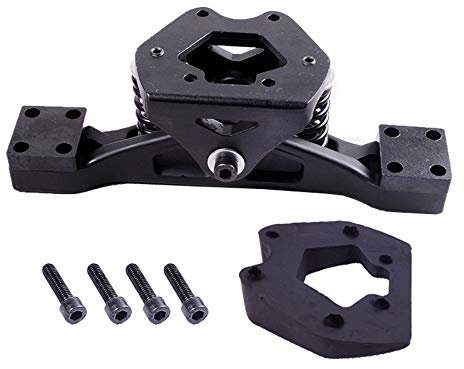 Sahkgye Skateboard Truck für Einwelliges Nabenmotorrad Mountain Board Spring Truck Kompatibel mit Hoverboard Motor Wheel