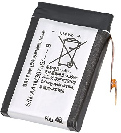 Ersatzakku Für Smart Watch, EB BR730ABE Smart Watch Akku Für Gear S2 3G SM R735a R730a R730V R600 R735T 1.14Wh 300mAh 3.80V