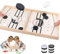 Tischfußball Gewinnerspiele, Holz Hockey Brettspiel, Schnelles Sling Puck Spiel Mit Tempo, Tisch Hockey Katapult Brettspiel, Gewinner Holzbrett Sportspielzeug, Eltern-Kind-Interaktionen Spielzeug