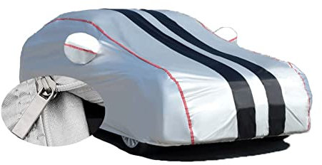 Autoabdeckung Outdoor füR Ford Mustang Mustang GT, Autoabdeckung Vollgarage Abdeckplane, Auto Abdeckplane Wasserdicht, Hagelschutz Atmungsaktiv, Mit Reißverschluss (Color : B2, Size : with Cotton_MU