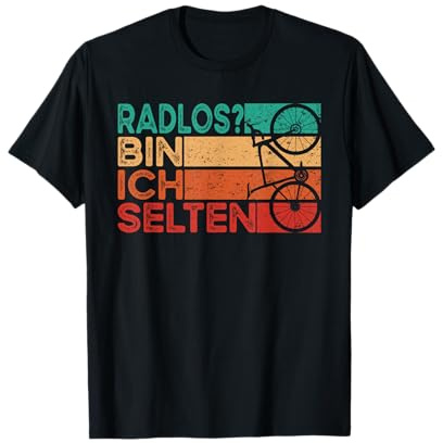 Radfahrer Radlos Bin Ich Selten Rennradfahrer T-Shirt