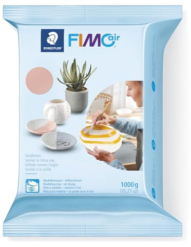 Pâte Fimo Air Rose Pale 1000 g 8101-43