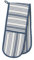 Ulster Weavers - Blue Gingham Double Oven Gloves (88 x 18cm) - 100% Cotton - Blue Striped Oven Gloves Heat Resistant - Washable - Stripe Themed Oven Gloves - Denim Kitchen Accessories - Kitchen Gifts