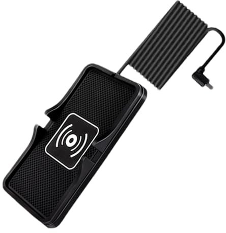 Fast Wireless Phone Charger for Car,Wireless Cell Phone Charger for Car | Wireless Charger for SUV,Anti-slip Mobile Phone Charger Mat, Tank Mat