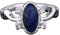 WIPPWER Der Ring D Salvatore Damon Stefans Elena Punk-Ringe Lapislazuli Blaue Kristallmoives Schmuck Us 6-10