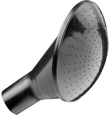 Garronda Ersatzbrause für Gießkannen 10, 12 und 15 Liter Schwarz Brause Brauseaufsatz Aufsteckbrause für Garten Giesskanne Giesskannenbrause GD-0081