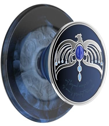 PopSockets Phone Grip for MagSafe with Kickstand, Magnetic Stand, Swappable Top, Secure Hold for iPhone MagSafe Cases, Phone & Tablet Grip, Harry Potter - Enamel Diadem