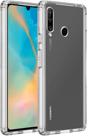 GiiKa für Huawei P30 Lite Hülle Silikon, Ultra Dünne Handyhülle für P30 Lite Case, Kratzfeste, Soft TPU, Stoßfeste, Ganzkörper Telefonhülle Kompatible mit Huawei P30 Lite Schutzhülle, Transparent