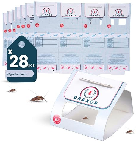 DRAXOR 28 Anti cafards Puissant Professionnel;Anti cafard Puissant;Produit cafards Professionnel;Produit cafard;piege Blatte;Insecticide
