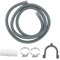 ANDRESLAD Washer Extender Drain Hose Washing Machine Drain Hose Replacement Dishwasher 2.5m