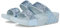 Fitflop Women's Lulu Multi-Tonal Glitter Wedge Sandal, Quiet Blue, 6 UK