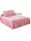 Couvre-lit Satin uni matelassé Maison Rose Polyester