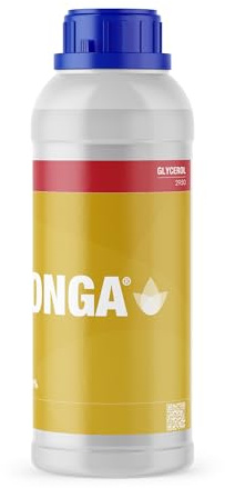 Konga® Pflanzliches Glycerin 99,5% USP – Hochreines, Farbloses & Geruchloses Glycerin – 1L – Für Hautpflege, Haare, Seifenherstellung, Kosmetik & DIY– 1 l