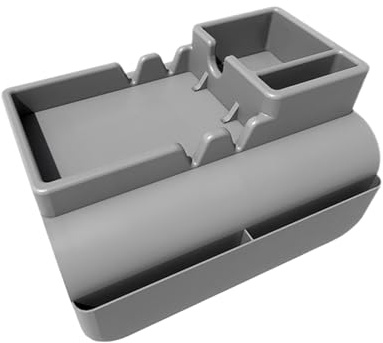 Getränkehalter für Sofa, rutschfester Standard-Organizer aus Silikon, 570 g, 48 x 30 x 5 cm, Getränkehalter, Sofauntersetzer mit Seitentasche, Getränkespeicherung, Telefonplatzierung