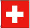 AZ FLAG Bandiera Svizzera 90x90cm - Bandiera Svizzera 90 x 90 cm