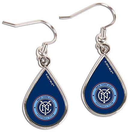 Wincraft Fußball 81378015 New York City FC Jewelry superkardierte Ohrringe