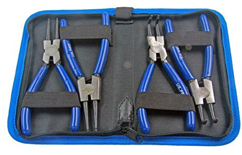 US PRO 4 Piece 6 150mm Circlip, Snap Ring Pliers, Internal External 2059