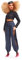 Barbie Styled by Marni Senofonte con Crop Top Denim, Pantaloni Harem e Accessori, per Bambini 6 + Anni, FJH75