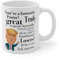 Donald Trump Kaffeetasse – 325 ml Teetasse, Geschenkideen für Pastor, Geburtstag, Weihnachten, Amtsträger, Konservative Republikaner