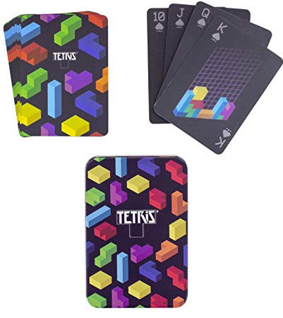 Tetris Paladone Jeu de Cartes lenticulaires à Collectionner - Produit sous Licence Officielle Multicolore