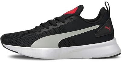 PUMA Flyer Runner Jr Sneaker, Black-Gray Violet, 38 EU