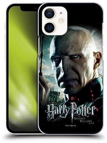 Head Case Designs Officially Licensed Harry Potter Voldemort Deathly Hallows VIII Hard Back Case Compatible With Apple iPhone 12 Mini