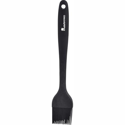Cracco MasterPRO FOODIES COLLECTION Pincel de Repostería 26.3x4.1 cm Silicona Antiadherente Resistente al Calor para Decorar y Engrasar Seguro y Versátil