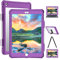Transy for Waterproof iPad 10.2 Case, Waterproof iPad 9th /8th/7th Generation Case Built-in Screen Protector, Full Body Shockproof Protection Case with Strap for iPad 10.2 inches 2021/2020/2019