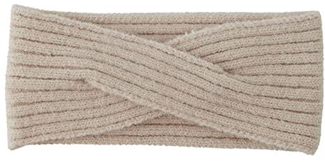 PIECES Damen Pcjeslin Wool Headband Noos Bc, Whitecap Gray, Einheitsgröße