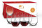 Silk Route Home 6 x 500ml Stemless Wine Glasses Tumblers