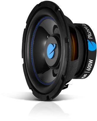 Planet Audio PL8S Anarchy Series 8 Inch Car Subwoofer - 600 Watts Max, Dual 4 Ohm Voice Coil, Sold Individually, for Truck, Boxes and Enclosures, Use with Amplifier Black