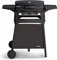 Enders Urban Trolley Barbecue portatile, Bbq a gas con 2 Bruciatori in Acciaio Inox, Piccolo, Multifunzione, Griglia a gas da esterno, Grill a Gas con termometro integrato, 30 mbar #208033