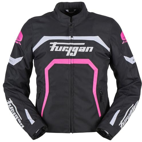 Furygan Blouson de moto MYSTIC EVO - Protection avancée des épaules et des coudes - Doublure thermique & Amovible - Manche réglable - Tailles différentes