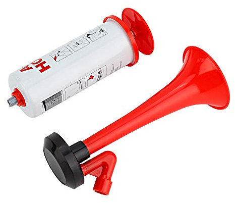 1 Stück Langlebige Aluminium- und ABS-Handluftpumpe, Universell für Marine-Feueralarm, Camping, Industrielle Sportveranstaltungen