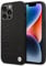 Etui BMW BMHCP14XSLLBK Hülle für iPhone 14 Pro Max 6,7 schwarz/Black Leather Stamp