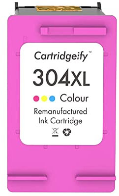 Cartridgeify 304 XL Druckerpatronen Kompatibel mit HP 304 304XL Tintenpatronen Farbe, für Envy 5030 5010 5020 5032 für Deskjet 2630 2620 2622 2632 2634 3720 3730