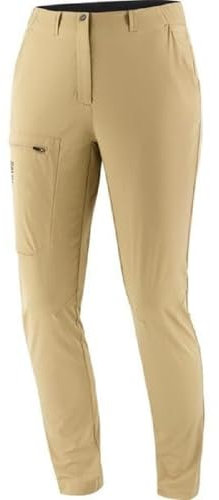 Salomon Damen Wayfarer Tapered Pant W-kelp Wanderhose, Tiefschwarz, Medium
