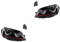 Johns, Scheinwerfer Satz Xenon passend für VW Golf VII 5G1 BA5 12-16 D3S H7 L&R + Nebel