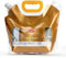 Viva Decor Peinture murale métallique 250 ml (bronze) - Effet pailleté - Haut pouvoir couvrant - Idéal pour un design mural élégant dans le salon ou la chambre à coucher