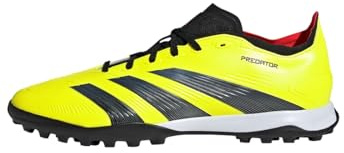 Adidas Predator League L FG J Fußballschuhe Unisex-Kinder, Team Solar Yellow 2 / Core Black/Solar Red, 38 EU