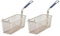 Baki 2 cestas de freír comerciales para freír 340 x 165 x 150 mm, repuesto para Pitco/Frialator 35C 45C SG14 SG18